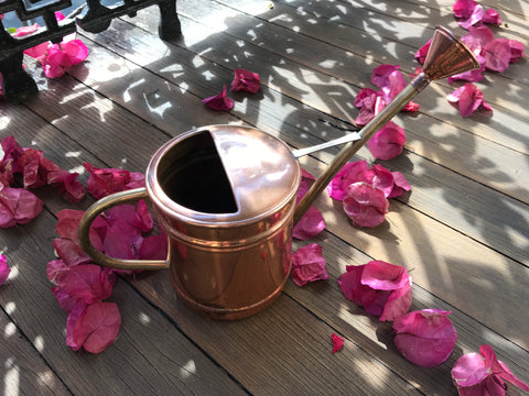 Vintage French Copper Watering Can