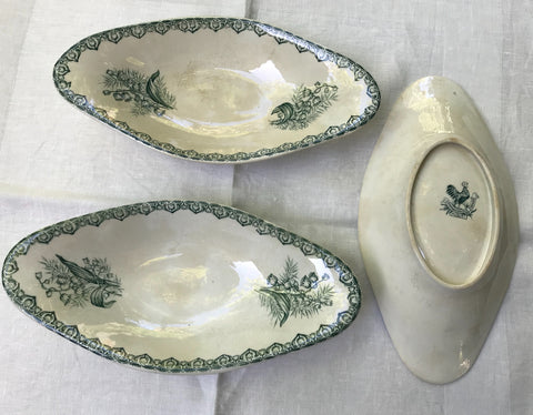 Vintage French Porcelain Dishes